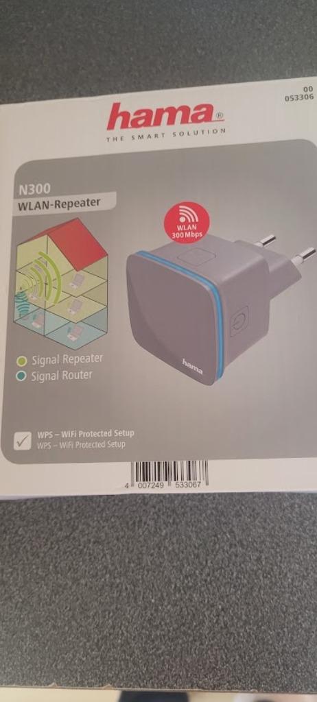 WLAN-repeater HAMA, Ophalen of Verzenden, Nieuw, Hama