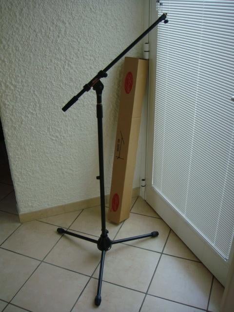 Pied Micro Stagg Mis-2024BK, Musique & Instruments, Envoi, Neuf, Pied, Micro
