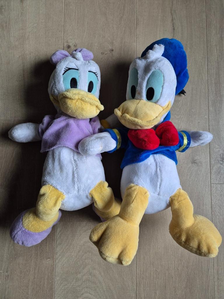 Knuffels Disney (Donald & Daisy Duck), Ophalen of Verzenden, Zo goed als nieuw, Eend