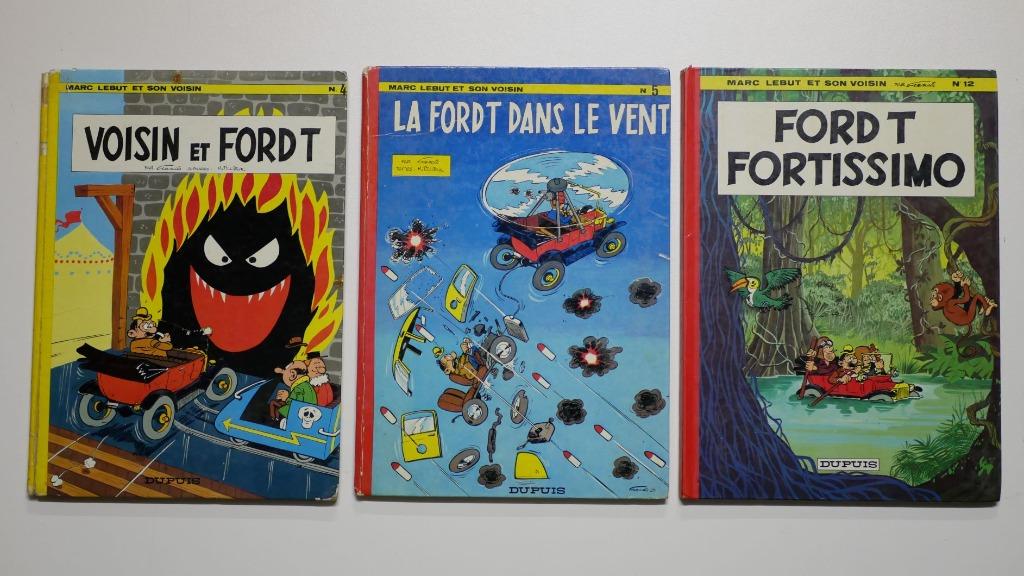 BD Marc Lebut et son voisin 4 Voisin et Ford T 5 Ford T vent, Enlèvement ou Envoi