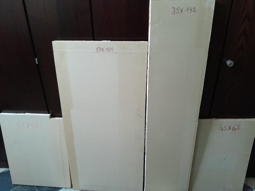 Panneaux isolant+ gyproc(2+1) =3cm Surface +/- 1,80m2 10€, Enlèvement