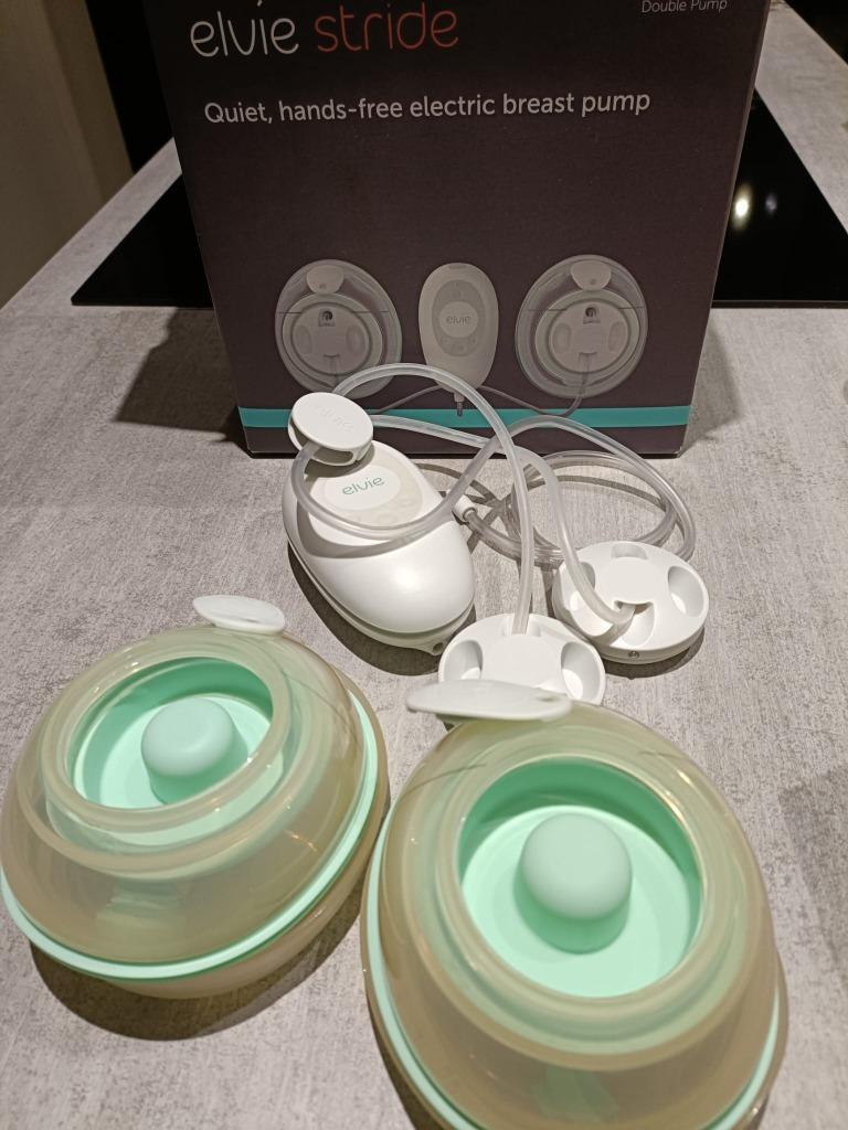 Elvie Stride Elektrische Borstkolf Dubbel, Kinderen en Baby's, Babyvoeding en Toebehoren, Ophalen, Zo goed als nieuw, Borstkolf