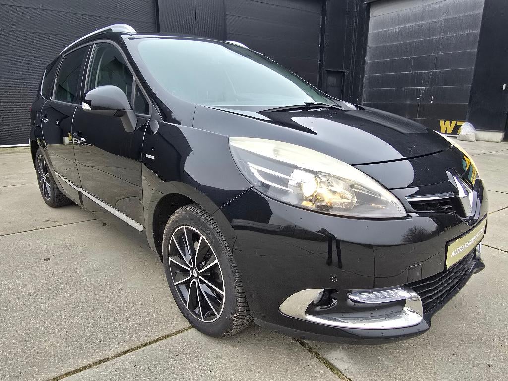 Renault Grand Scenic 1.2 TcE Energy Bose Edition Navi, Auto's, Euro 5, Monovolume, Zwart, Zwart