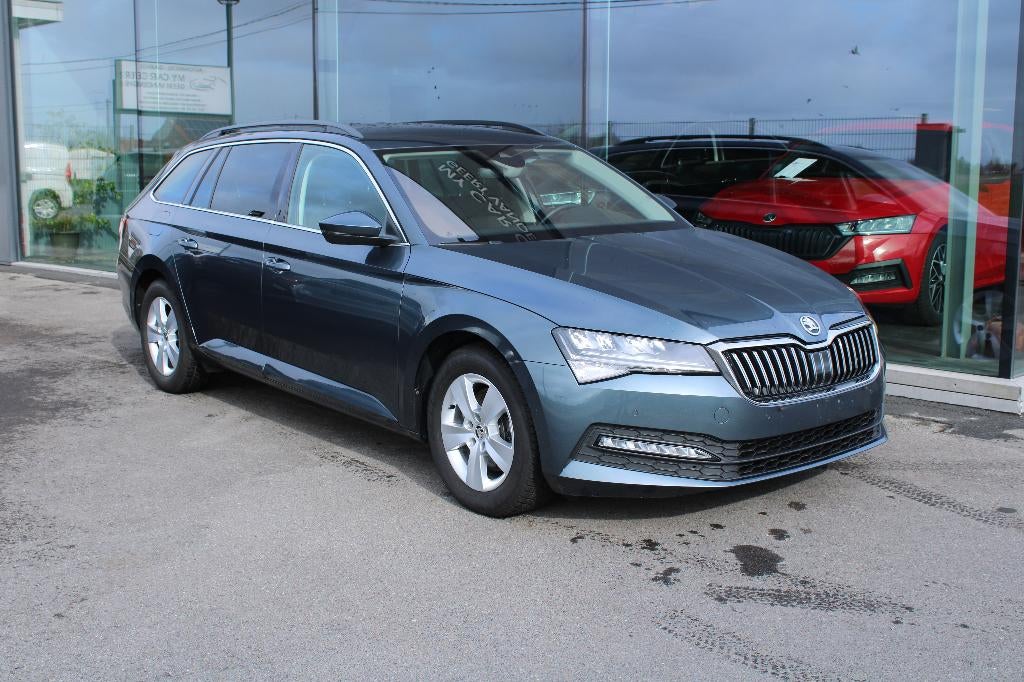 SKODA SUPERB 1.5TSI-AC-NAVI-CAMERA-VEEL OPT, Stof, 1498 cc, Emergency brake assist, 146 g/km