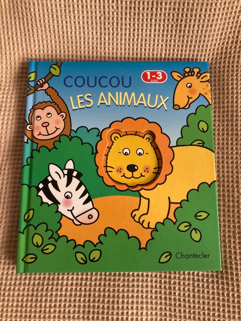 Coucou Les Animaux Livre 1 - 3 Ans Chantecler Français lion, Livre à déplier, à toucher ou à découvrir, Chantecler, Enlèvement ou Envoi