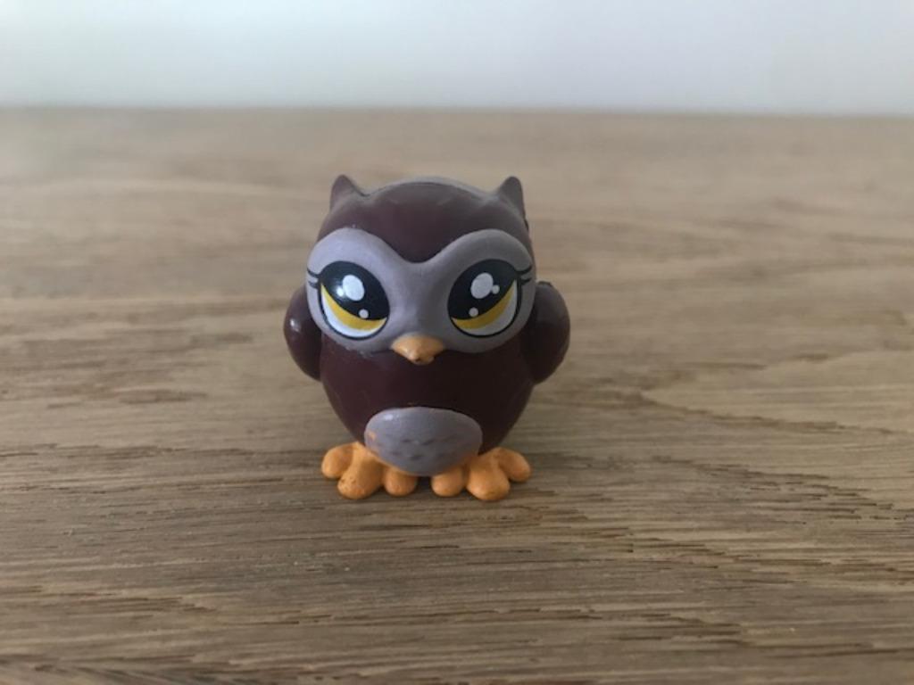 Nieuw beeldje "Uil" - 25mmx30mm (zn5644), Enlèvement ou Envoi, Neuf, Oiseaux, Statue ou Figurine