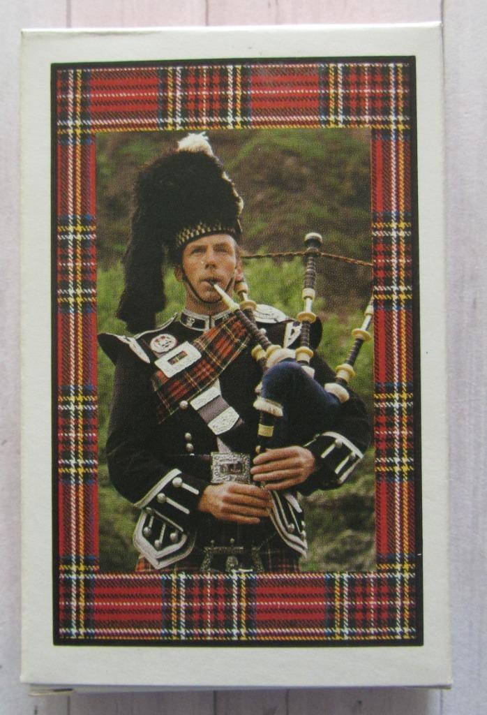 Cartes à jouer - Joueur de cornemuse - Angleterre, Enlèvement ou Envoi, Comme neuf, Carte(s) à jouer