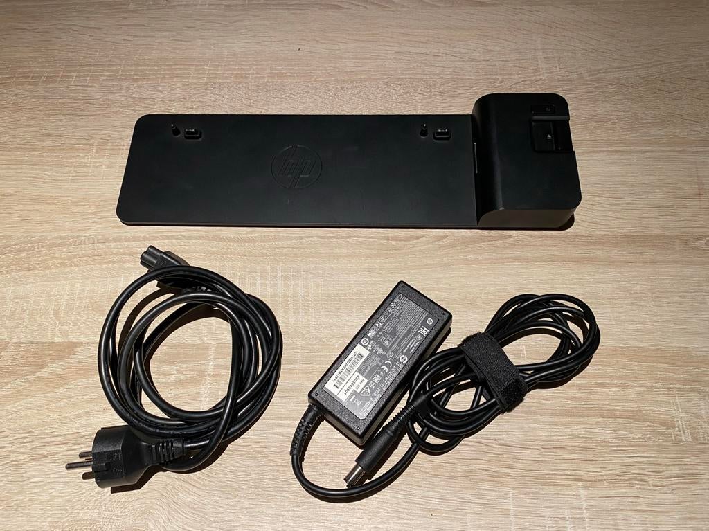 HP UltraSlim Docking Station, Ophalen, Hp, Zo goed als nieuw, Docking station