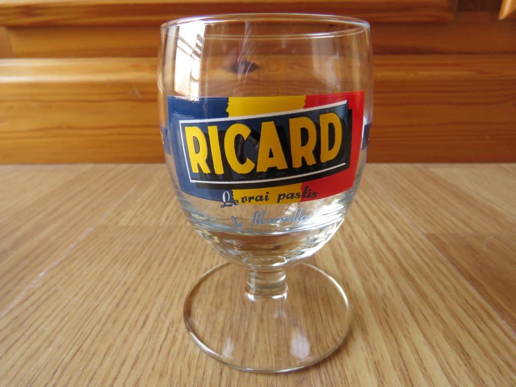 verre ballon Ricard drapeau Belge anno 1958, Enlèvement ou Envoi, Comme neuf, Autres types