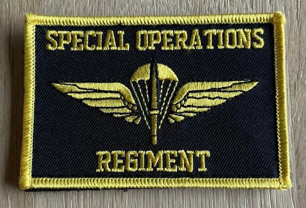 Special operations regiment patch, Ophalen of Verzenden, Landmacht, Embleem of Badge