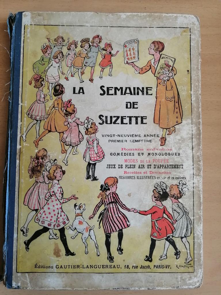 Recueil La semaine de Suzette - Edition originale de 1933, Boeken, Stripverhalen, Eén stripboek, Ophalen of Verzenden
