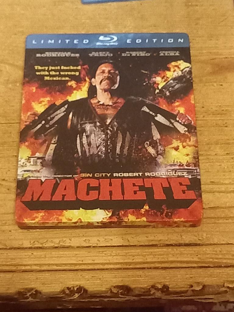 Blu-ray Disc Machete, Enlèvement ou Envoi, Comme neuf, Action
