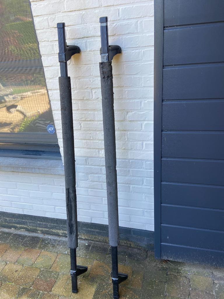 Bagagedrager steunen in goede staat met slot en inschuifbaar, Ophalen, Gebruikt