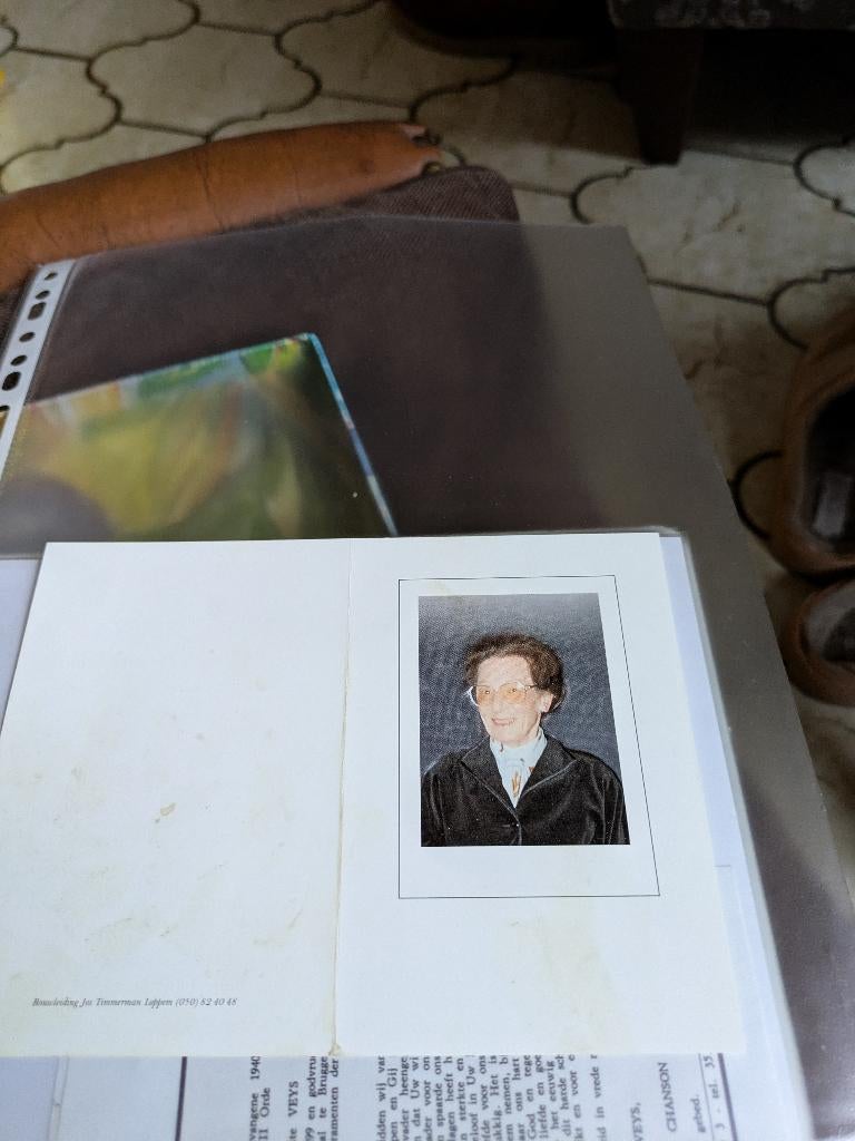 Dp Marie Thérèse de buysscher, Verzamelen, Ophalen of Verzenden, Bidprentje