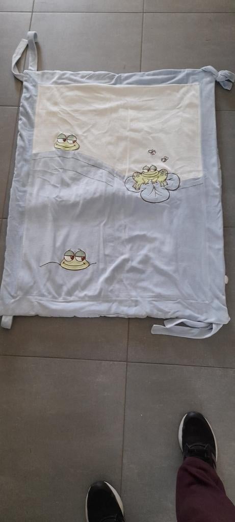 Zacht babydeken voor in babypark, Enlèvement, Comme neuf, Couverture
