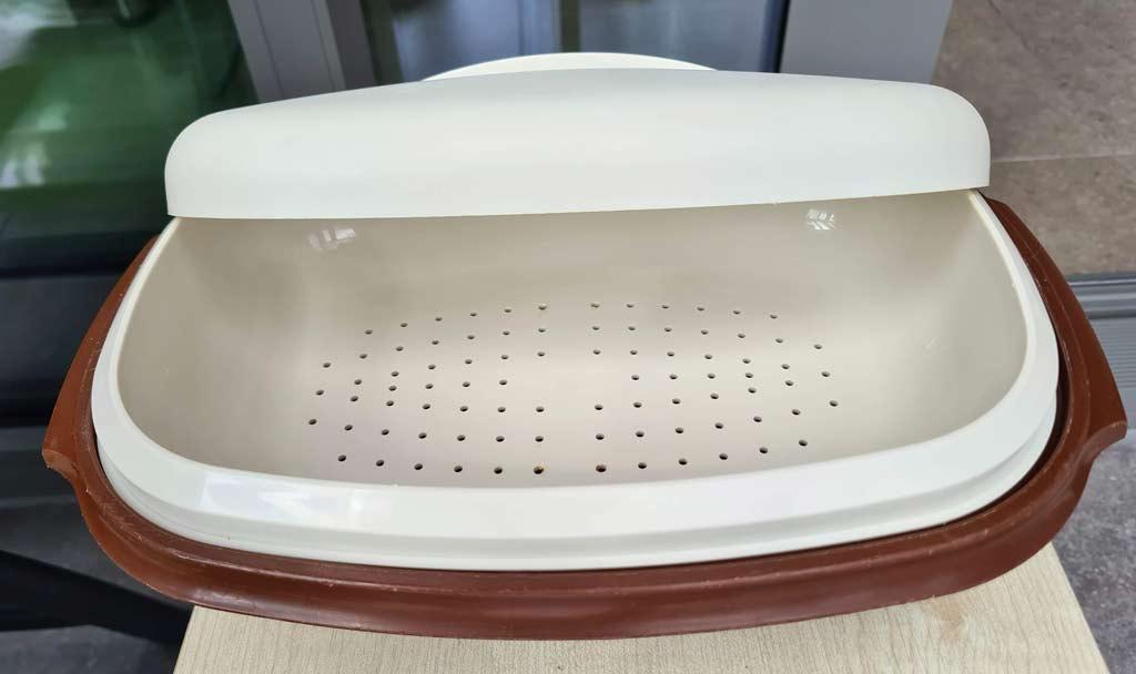 vintage Tupperware  magnetronstomer,ontdooischotel-zie info, Huis en Inrichting, Keuken | Tupperware, Ophalen