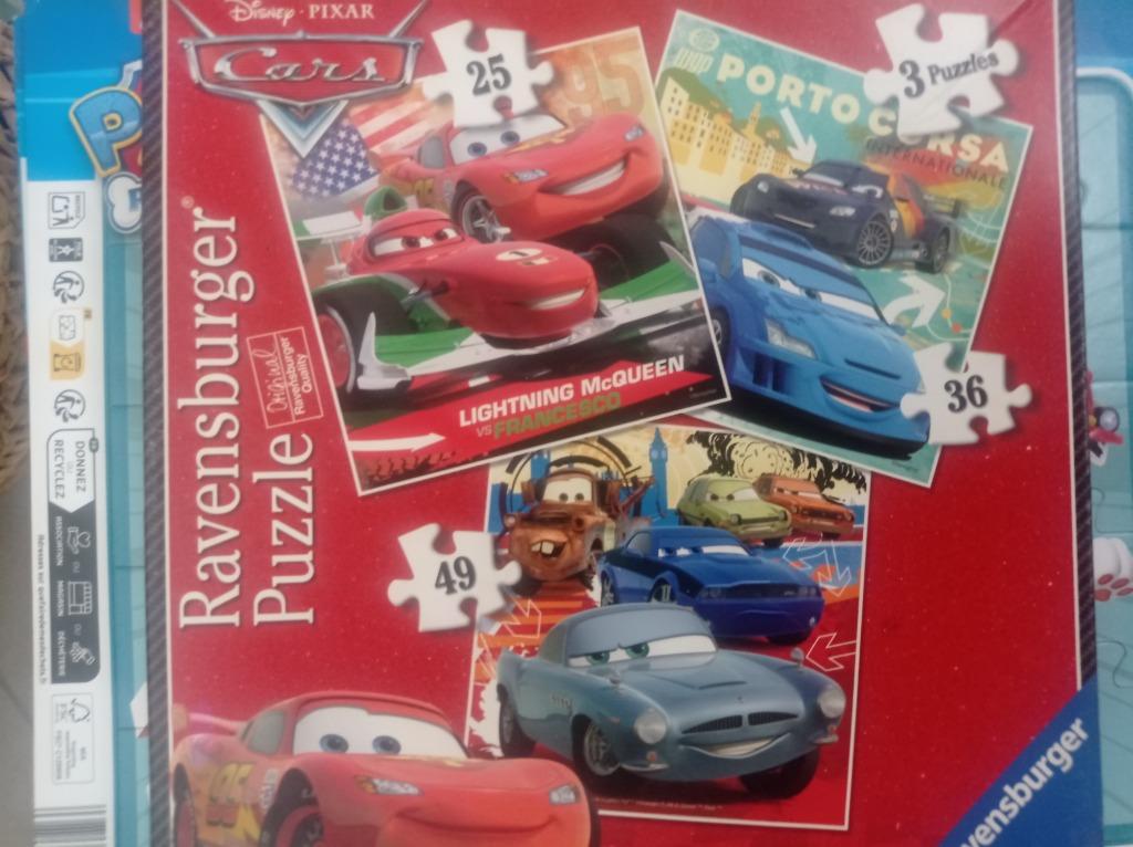 Puzzel cars, Enlèvement, Comme neuf