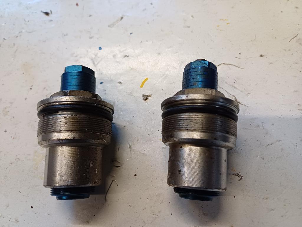 yamaha r6 model '99-'02 doppen voorvork, Motoren, Ophalen of Verzenden, Gebruikt