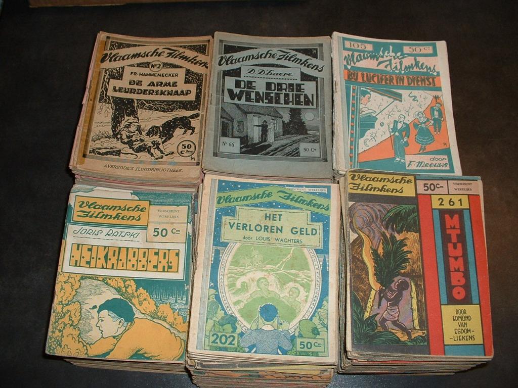 vlaamsche filmkens uitgegeven door averbode jaren 1930 -1942, Antiek en Kunst, Ophalen of Verzenden