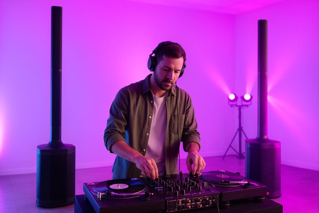 Verhuur Actieve Luidsprekers - EVENEMENTEN - LIVE - DJ, Muziek en Instrumenten, Ophalen, Nieuw