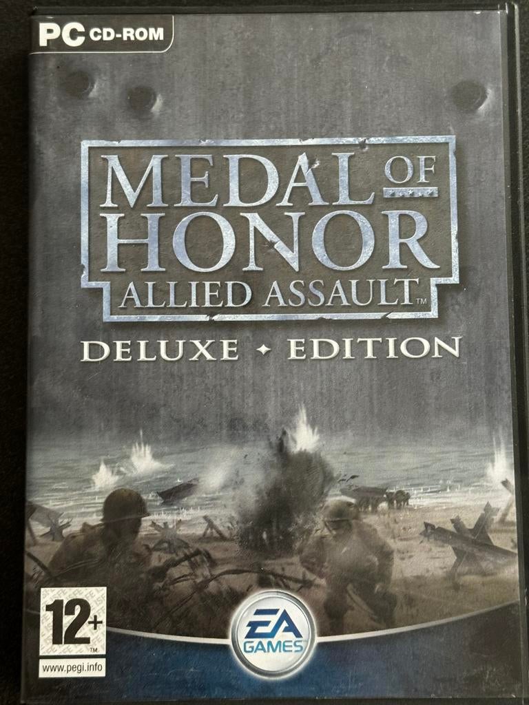 Medal Of Honor Allied Assault “ Deluxe Edition “ PC Game, Games en Spelcomputers, Ophalen of Verzenden, Zo goed als nieuw