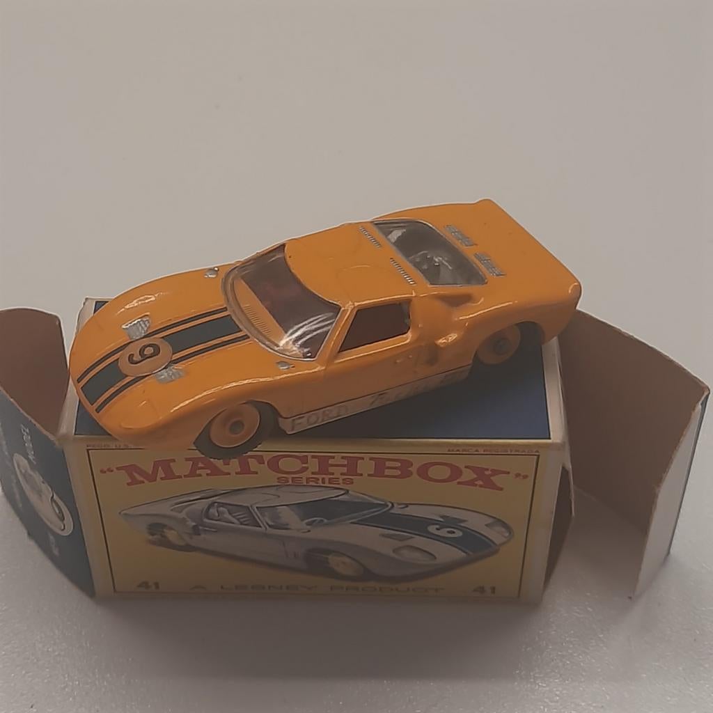 MATCHBOX UK nr 41:FORD GT*VINTAGE*UNIEK...*, Ophalen, Nieuw, Auto, Matchbox