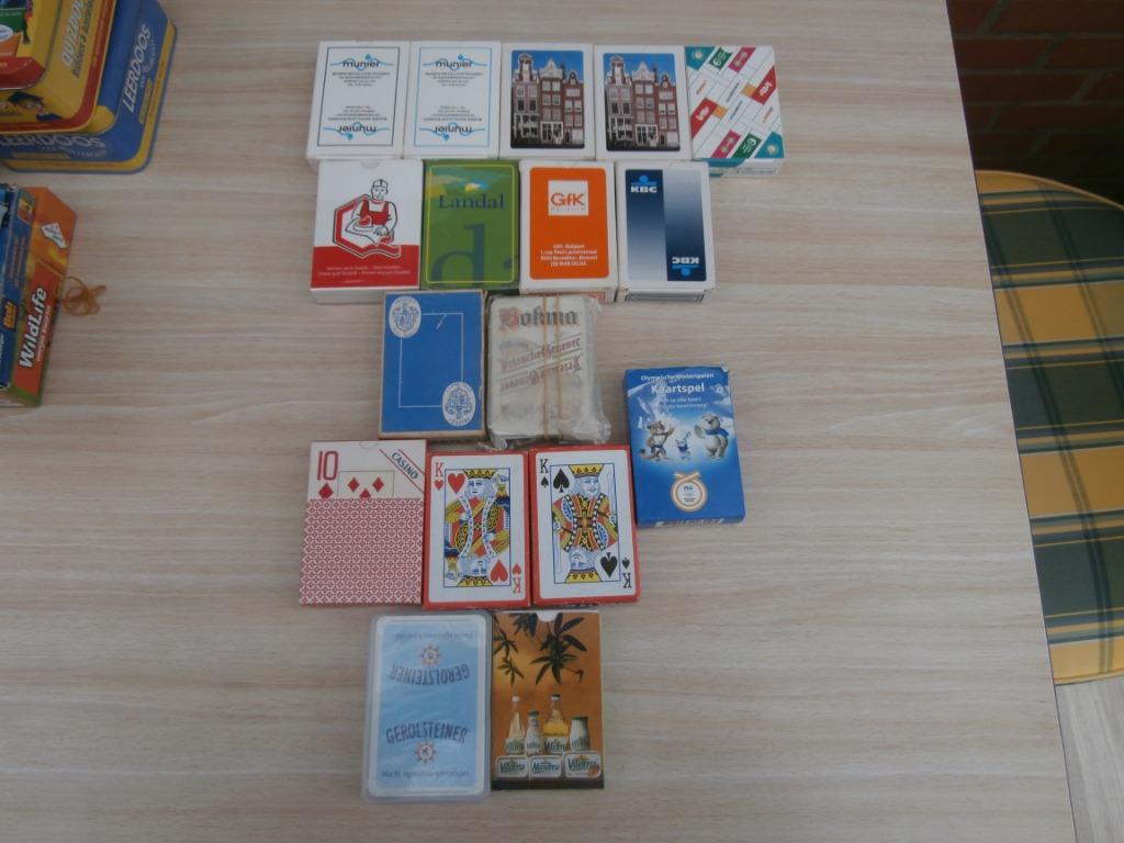 speelkaarten-zie lijst, Ophalen of Verzenden, Zo goed als nieuw