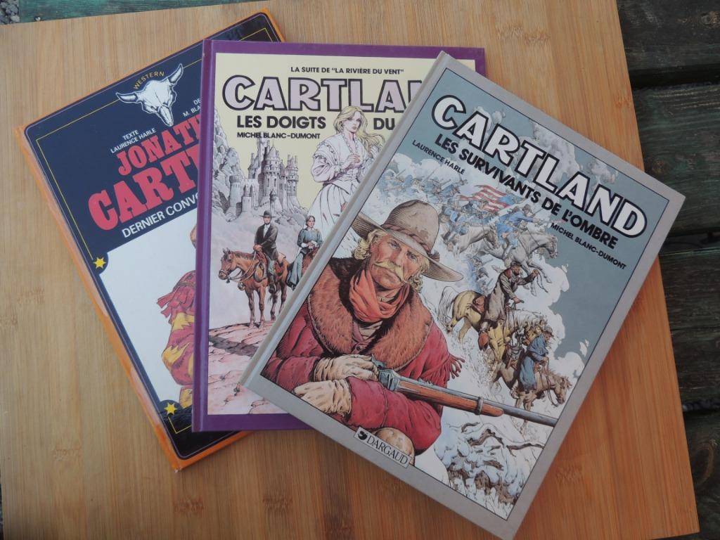 3 DB CARTLAND NR. 2 NR. 6 NR. 8 EO RIETBUIS FOTO'S/BESCHRIJV, Boeken, Stripverhalen, Complete serie of reeks, Ophalen of Verzenden