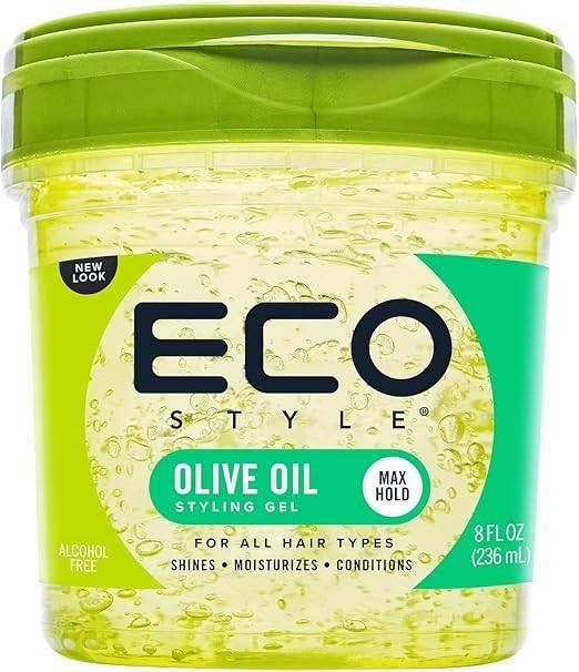 gel coiffant à l'huile d'olive | LIVRAISON GRATUITE, Neuf, ECO STYLER, Soin des cheveux ou Soin réparateur des cheveux, -