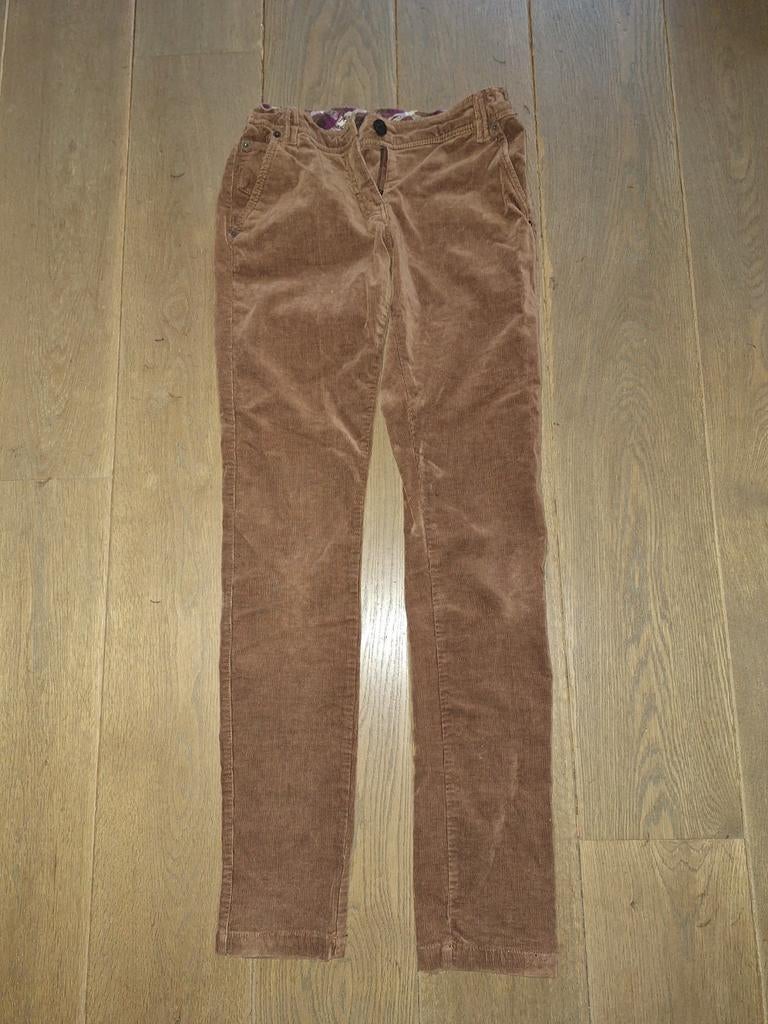 Bruine verlourse broek maat 164 ALS NIEUW!, Kinderen en Baby's, Kinderkleding | Maat 164, Broek, Meisje, JBC, Ophalen of Verzenden