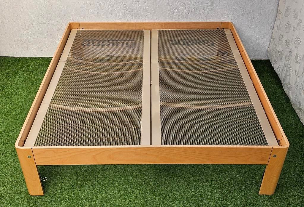 Auping Auronde Bed 180x200×48cm Hoog (Seniorenhoogte), Ophalen of Verzenden, Zo goed als nieuw