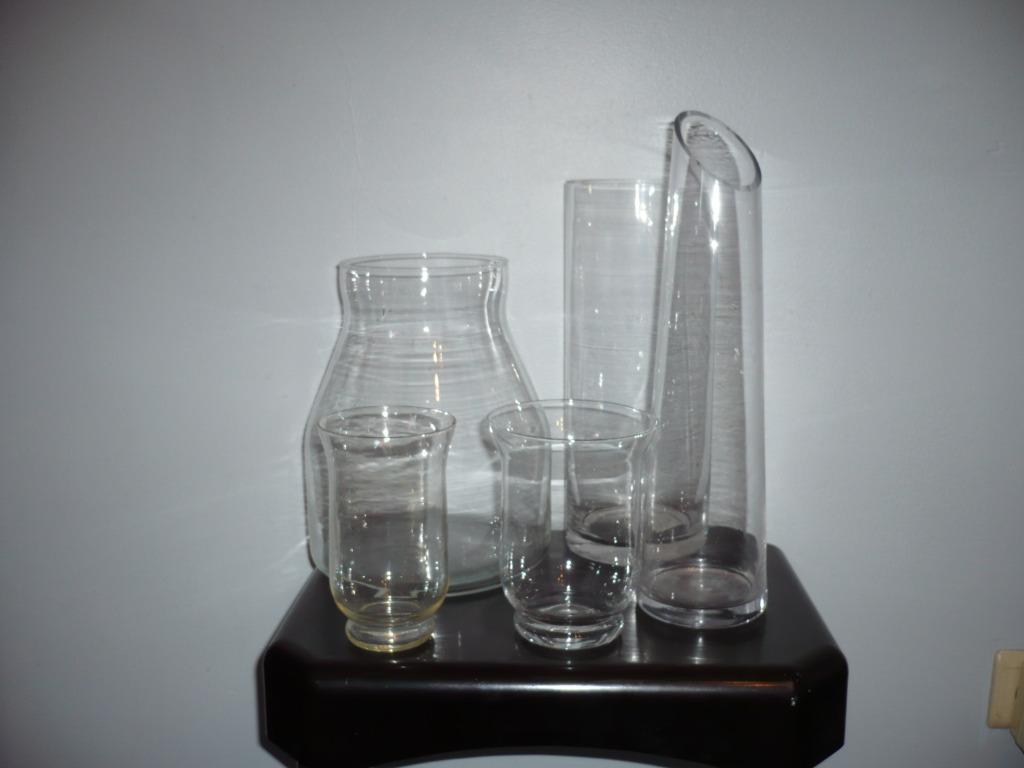 Vazen, Ophalen of Verzenden, Zo goed als nieuw, Overige kleuren, Glas