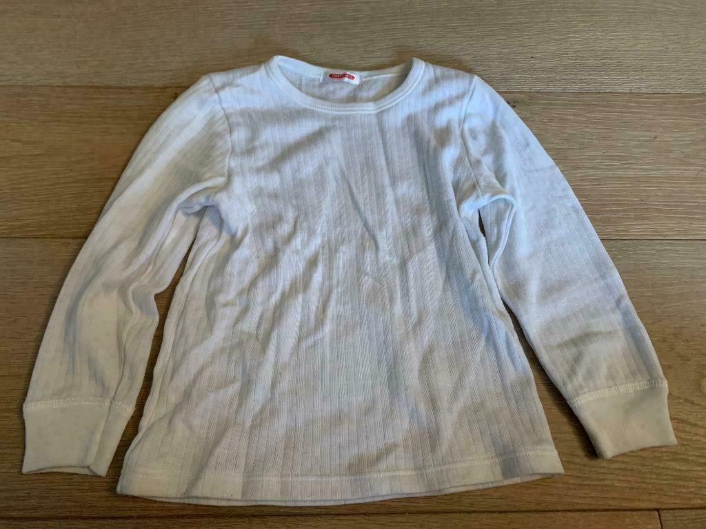 Thermo T-shirt lange mouw Damart - maat 104, Ophalen of Verzenden, Zo goed als nieuw, Jongen of Meisje, Nacht- of Onderkleding