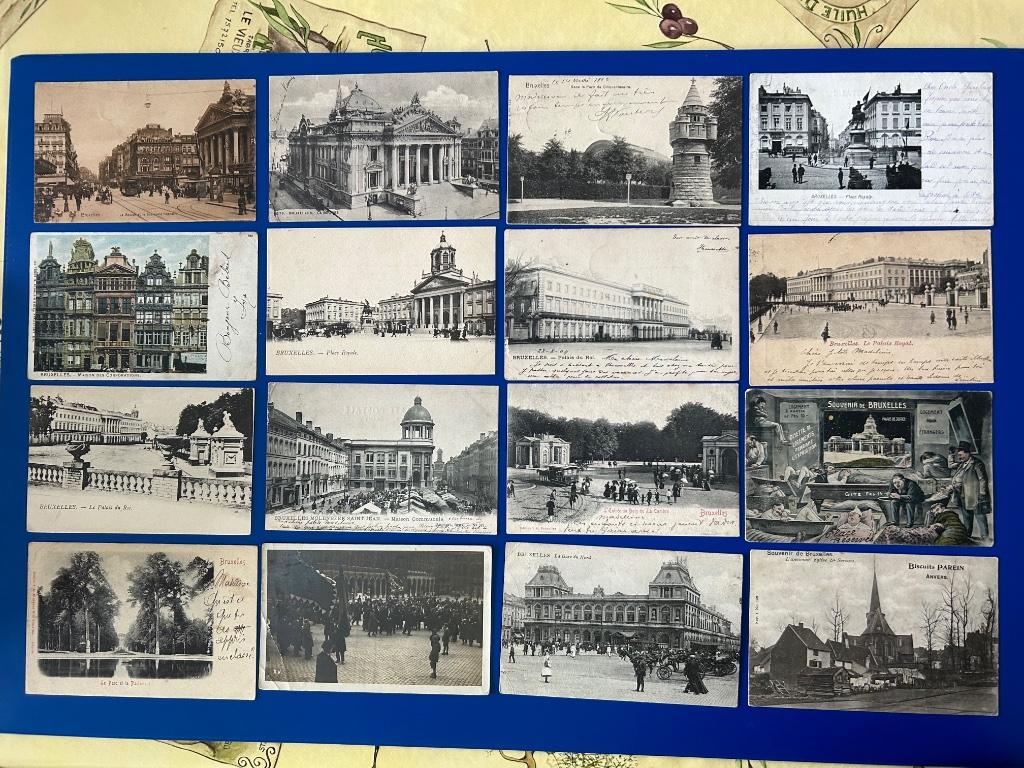 86 postkaarten Brussel, Ophalen of Verzenden
