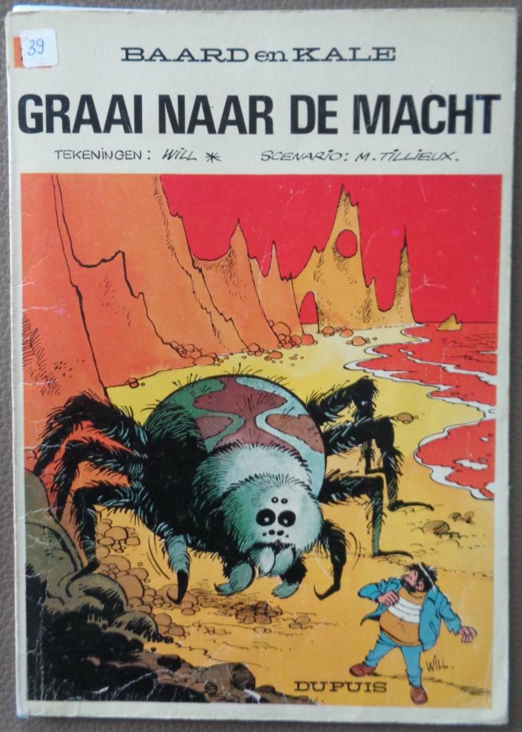 Baard en Kale 22 - Graai naar de macht (= V39) - 1e dr. 1975, Enlèvement ou Envoi
