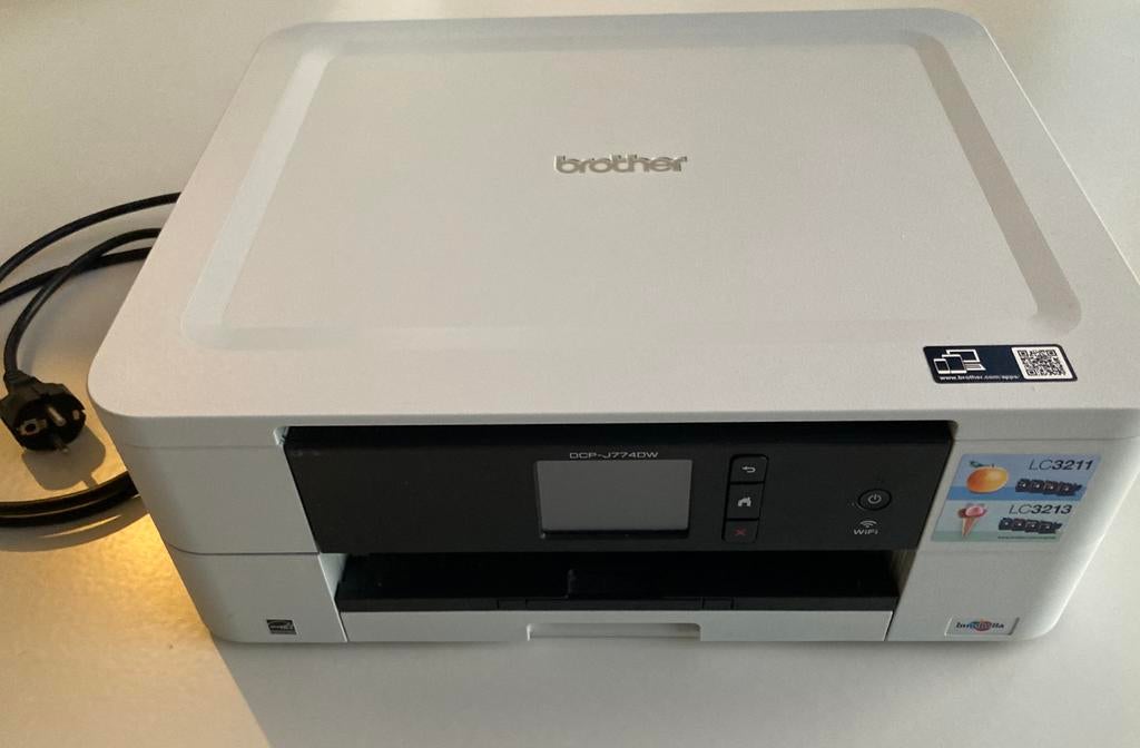 Brother DCP-J774DW all-in-one kleuren printer, Computers en Software, Printers, Ophalen of Verzenden, Zo goed als nieuw, Printer