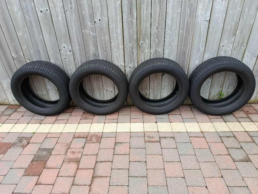 4 Michelin banden 225/50 R17 Zomer & All season, Auto-onderdelen, Banden en Velgen, Ophalen, 17 inch, All Season, Band(en)