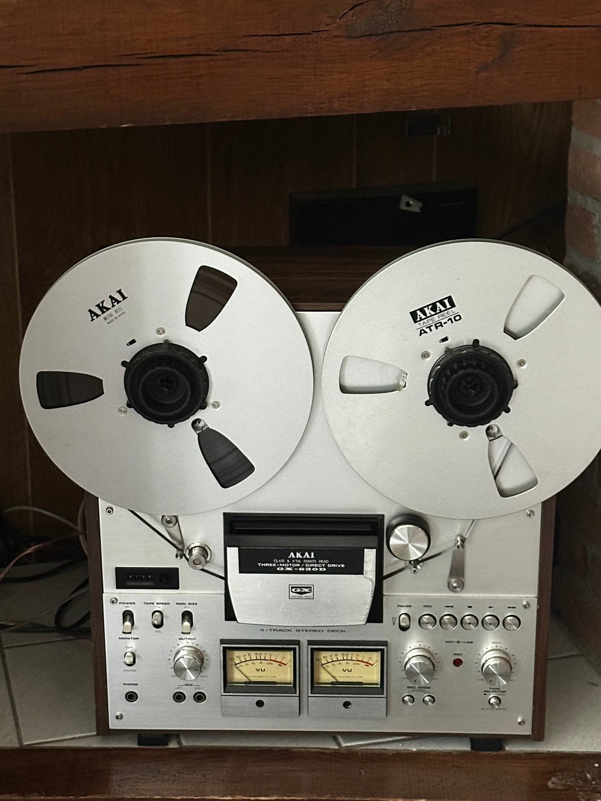 Bandopnemer Akai Gx-630 met revisie, Ophalen, Bandrecorder, Met banden