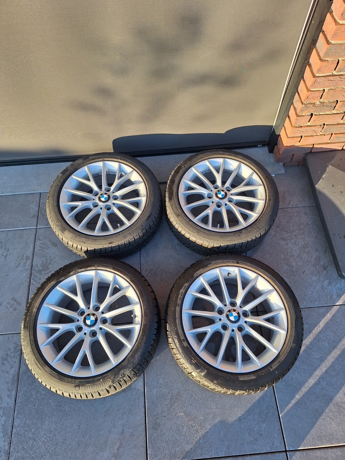 kit Hiver BMW Completes - Jantes Alu 17" + Pneus, Autos : Pièces & Accessoires, Neuf, Pneus hiver, Enlèvement, Pneu(s)