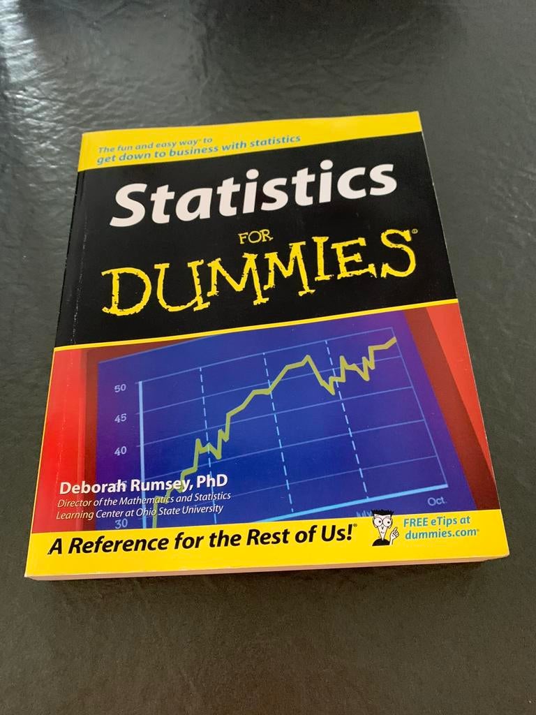 Statistics for dummies, Ophalen, Gelezen