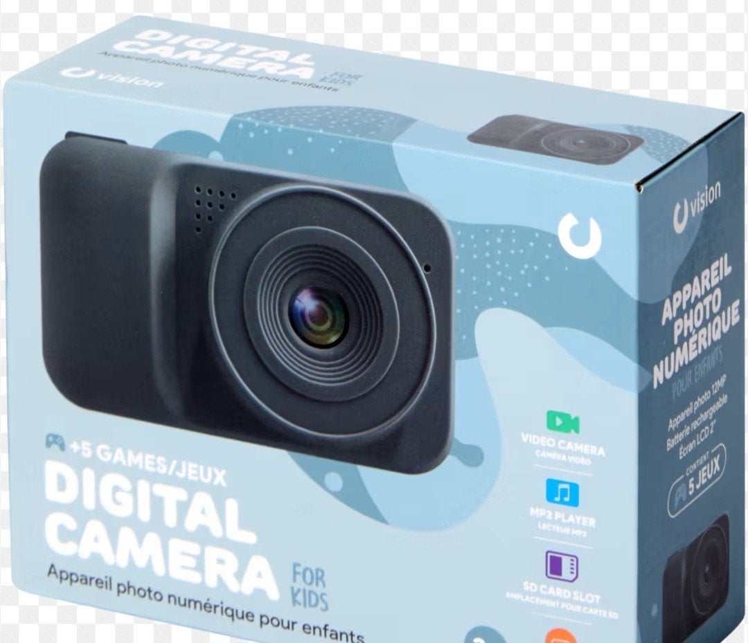 Digitale camera's zwart en blauw kids, Audio, Tv en Foto, Fotocamera's Digitaal, Ophalen of Verzenden