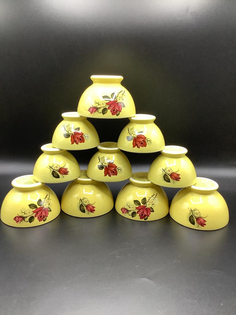 10 anciens bols Boch BFK, Enlèvement ou Envoi