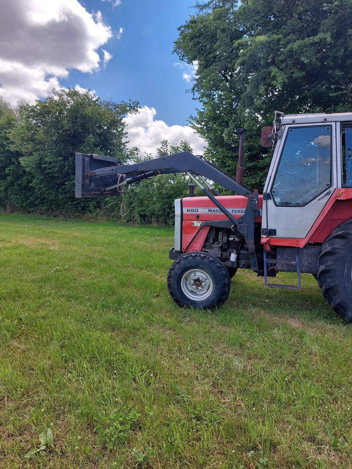 Tracteur massey ferguson, Enlèvement, Massey Ferguson
