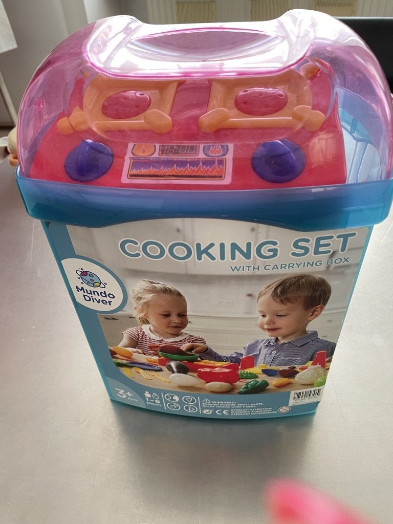 kookset, Enlèvement, Comme neuf, Plastique, Accessoires de cuisine de jeu