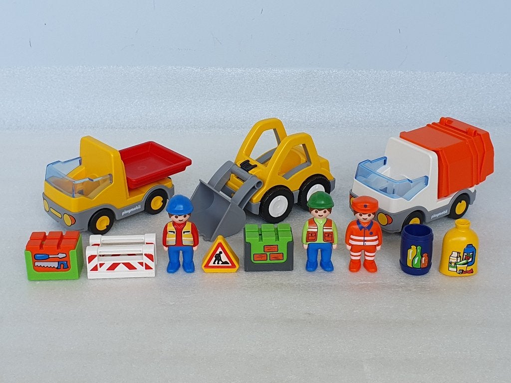 Playmobil 123 6774 + 6775 + 6960, Kinderen en Baby's, Speelgoed | Playmobil, Gebruikt, Complete set, Voertuig, 1.2.3
