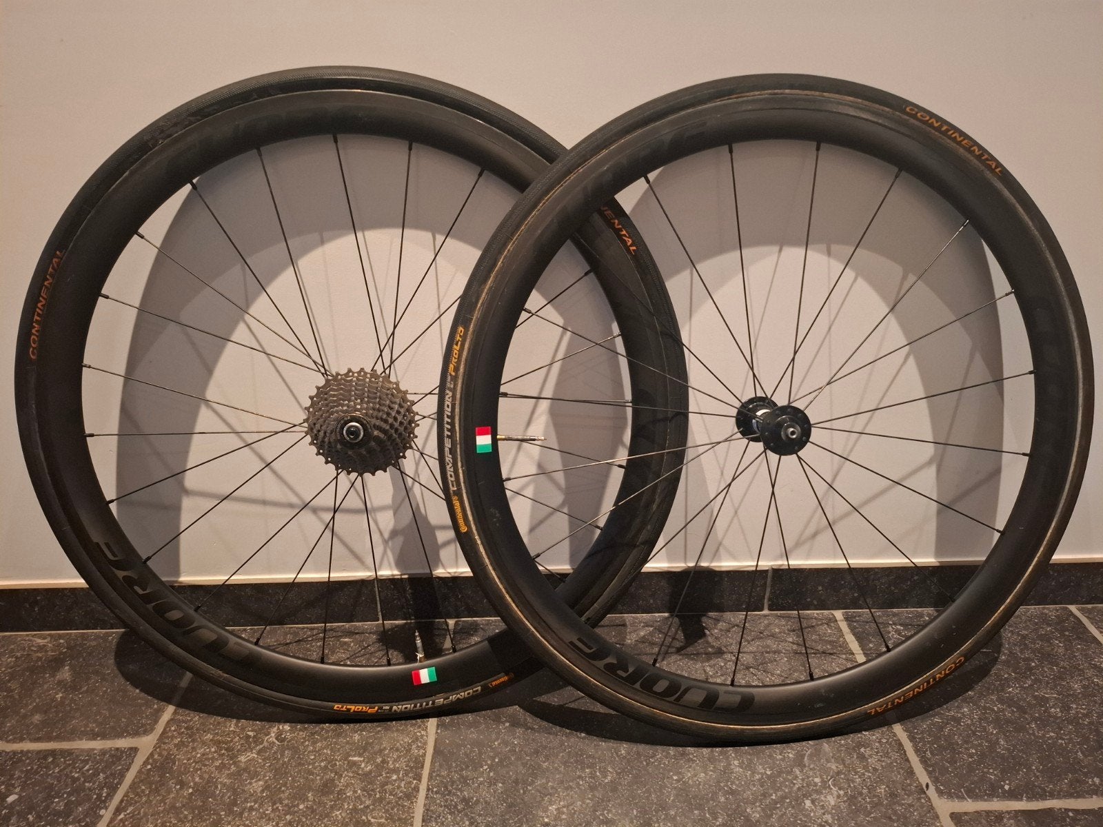 Cuore Carbon wielen, Ophalen, Carbon