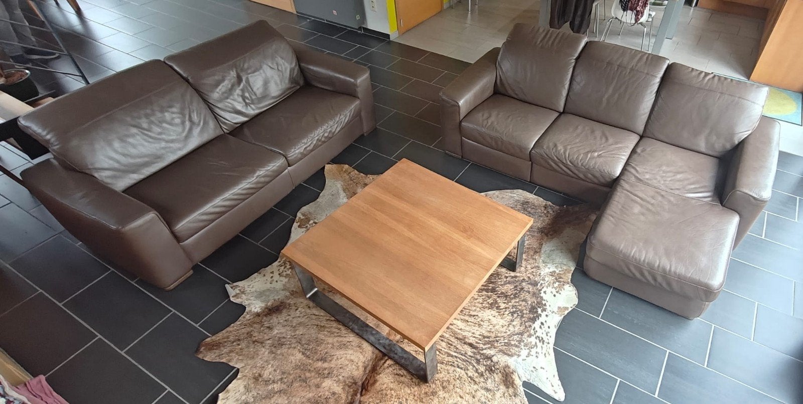 natuzzi salon, Ophalen