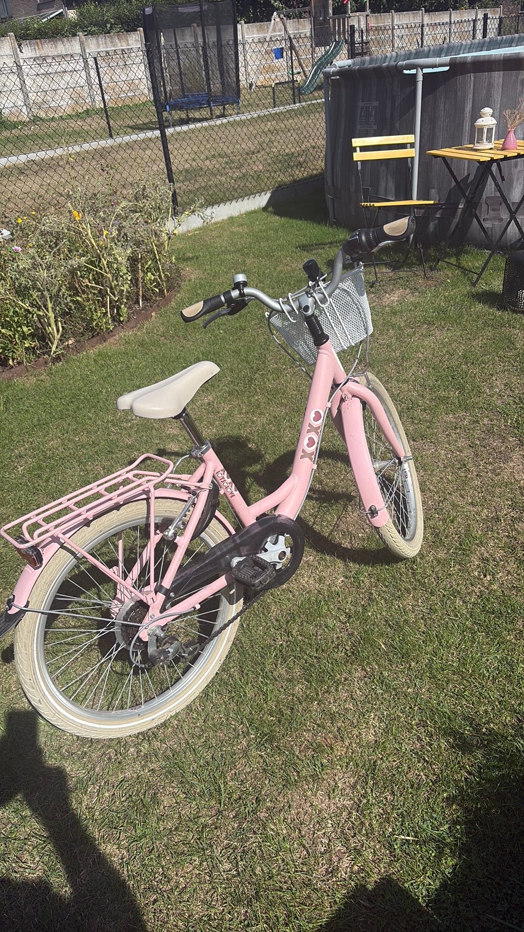 Meisjesfiets 7/9 jaar., Fietsen en Brommers, Ophalen, Zo goed als nieuw, 22 inch
