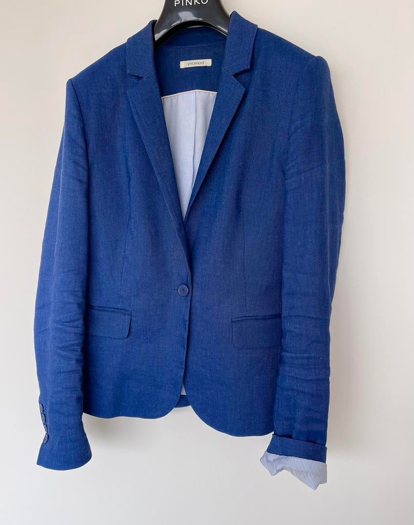 Blazer, Maat 38/40 (M), Blauw, Ophalen of Verzenden, Zo goed als nieuw
