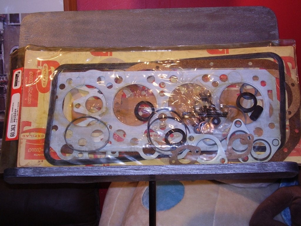 Pochette de joints complète PEUGEOT 4 cyl/Type 404 Injection, Enlèvement ou Envoi, Pièces Oldtimer ou Ancêtre